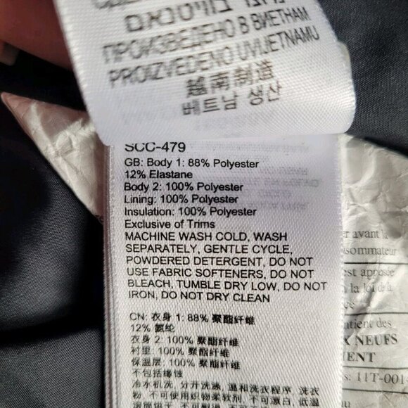 Marmot Jacket Womens Medium Black Full Zip Long Sleeve Outdoors Softshell Casual - Picture 6 of 10